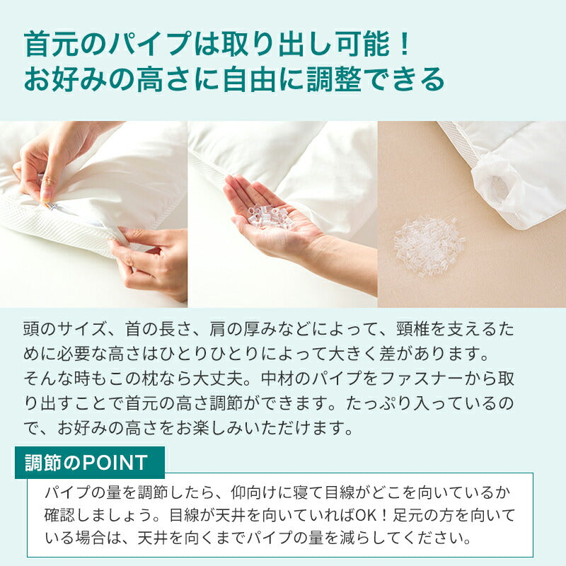 ストレートネック枕カバーセット 人気セット 枕 まくら 肩こり 首こり 頸椎サポート 頭痛 寝返り おすすめ 快眠枕 安眠枕 高さ調整枕 いびき対策 ピロー 冷感 ひんやり 瞬間冷却 冷たい 抗菌 防臭 防カビ SEK認証 洗える 無料 ラッピング ギフト プレゼント 洗える枕