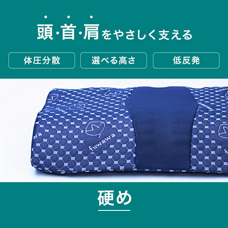 ストレートネック 枕 肩こり 首こり まくら マクラ 体圧分散枕＋専用カバーセット 高さ調節可能 体圧分散凸凹型枕 首こり対策 いびき対策 高さ調整枕 ストレートネック対策 頸椎サポート 安眠枕