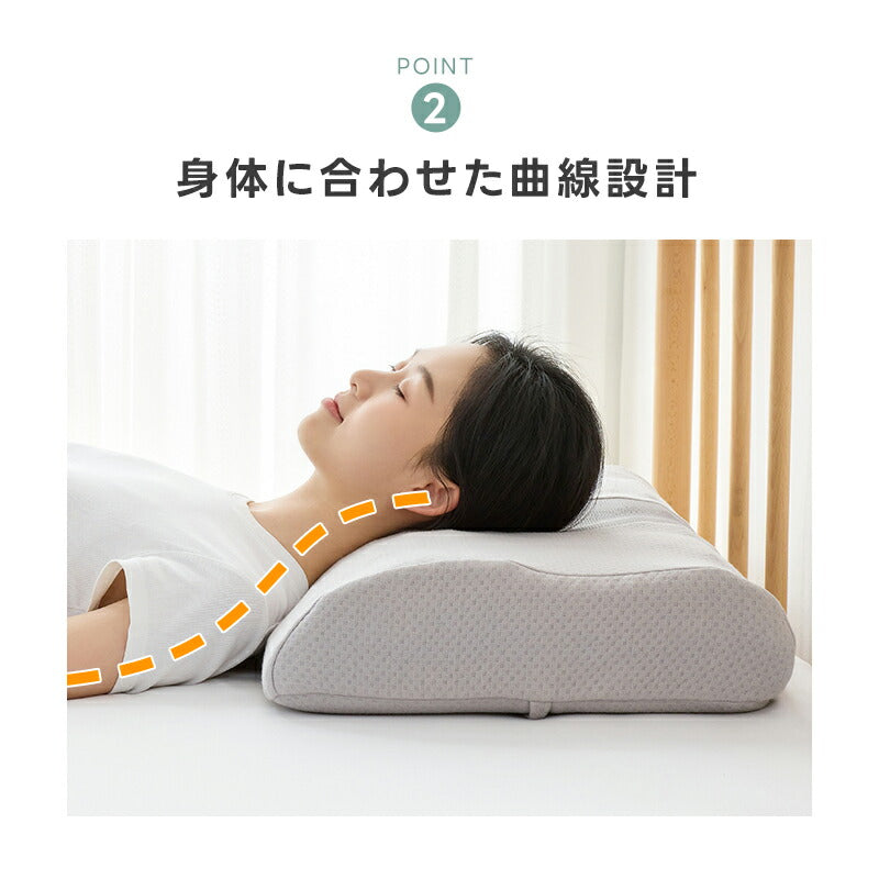 枕 高反発 体圧分散枕 まくら ストレートネック 枕 矯正枕 横向き 枕 マクラ 肩こり 首こり 解消グッズ 高さ調整枕 まくら 頭痛 いびき対策 安眠 通気性 吸汗性 保温性枕 高め 高反発 硬め 60×42cm 誕生日 プレゼント お中元