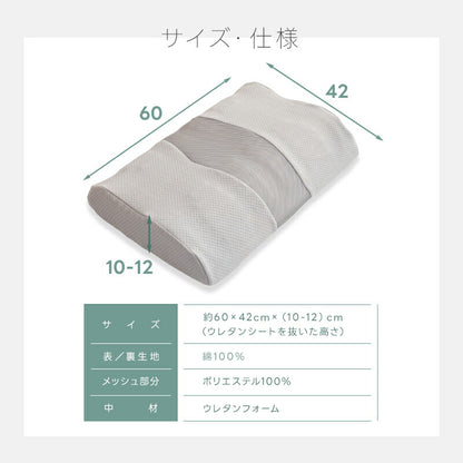 枕 高反発 体圧分散枕 まくら ストレートネック 枕 矯正枕 横向き 枕 マクラ 肩こり 首こり 解消グッズ 高さ調整枕 まくら 頭痛 いびき対策 安眠 通気性 吸汗性 保温性枕 高め 高反発 硬め 60×42cm 誕生日 プレゼント お中元