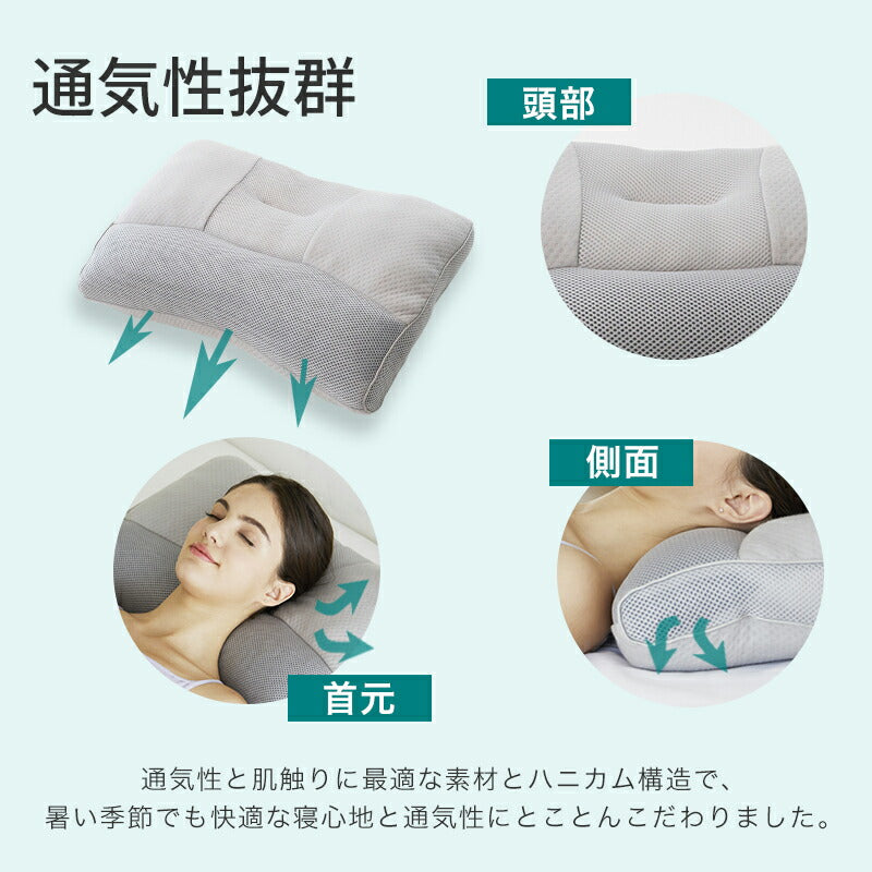 枕 まくら マクラ プレミアムストレートネック枕 パイプ枕 綿100％ 通気性 吸汗 高さ調整 洗える ストレートネック 肩こり 首こり 頸椎サポート ギフト プレゼント お中元