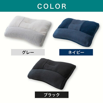 枕 まくら マクラ プレミアムストレートネック枕 パイプ枕 綿100％ 通気性 吸汗 高さ調整 洗える ストレートネック 肩こり 首こり 頸椎サポート ギフト プレゼント お中元