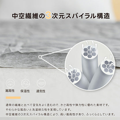 敷きパッド 綿100% ふんわり 厚手 タオル地 ベッドパッド 三層構造 ふんわりベッドパット 厚め 敷パット マットレスパット シングル セミダブル ダブル クイーン キング ワイドキング 抗菌防臭 防ダニ 吸水速乾 洗える ゴム付 ふわふわ お中元