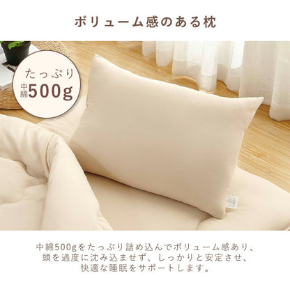 布団セット 高反発マットレス付き 高密度固綿入り 中綿増量 ほこり出にくい シングル 洗える 4点セット 7点セット 抗菌 低ホルムアルデヒド 掛布団 敷布団 枕 収納ケース 掛敷セット コンパクト 来客用 学生寮 民泊 一人暮らし