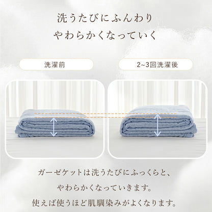 ガーゼケット 6重 タオルケット 無添加 綿100 ガーゼ 良い肌触り 洗える コットン コットンケット 夏布団 夏用 ベビー 子供用 シングル 快適 ひざ掛け お昼寝 プレゼント
