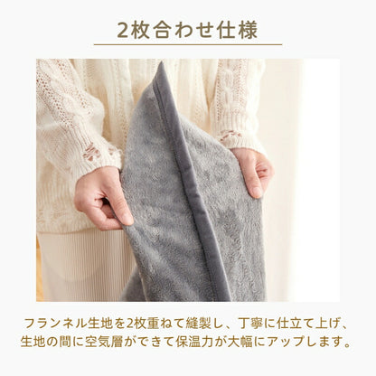 毛布 シンサレート 2枚合わせ 冬 中綿入り 厚手 ボリューム 洗える 節電 省エネ 抗菌防臭 吸湿発熱 あったか 軽量 シングル セミダブル ダブル 掛け毛布 もうふ ブランケット 無地 フランネル 襟付 お中元