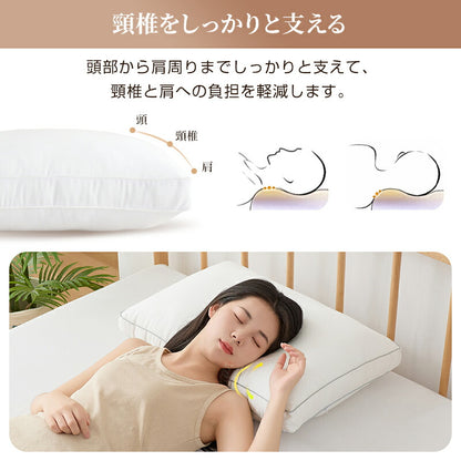 枕 ホテル仕様 洗える まくら ふわふわ 高さ調節可まくら 柔らかい マクラ 安眠枕 快眠枕 来客用 いびき防止 横向き 寝返り 肩こり 首こり 低め 高め だきまくら ストレートネック 丸洗い可能 抱き枕 肩コリ解消グッズ 高級 大き 新生活