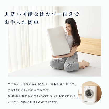 枕 低反発 ストレートネック 矯正枕 抗菌防臭 理学療法士推奨 まくら マクラ 洗えるカバー 綿100%カバー 高さ選択可 安眠枕 快眠枕 通気 いびき改善 横向き うつぶせ寝 寝返り 肩こり 首こり 低め 高め ウレタン 洗える プレゼント