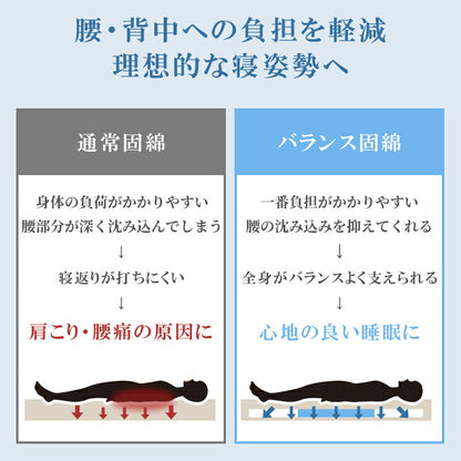 日本製 敷布団 シングル ボリューム 極厚10cm 固綿 軽量 マイティトップ 抗菌 防臭 防ダニ 洗える 敷き布団 敷きふとん ふとん 体圧分散 腰痛 肩こり 国産 安心 ごろ寝マット マットレス コンパクト 一人暮らし 来客用 新生活